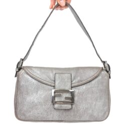 FENDI LEATHER BAGUETTE BAG