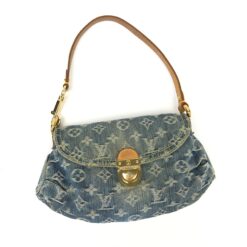 Alternative view of LOUIS VUITTON DENIM PLEATY SHOULDER BAG