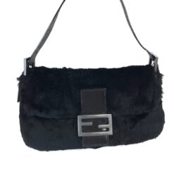Alternative view of FENDI MINK FUR BAGUETTE BAG