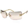 CHANEL RIMLESS SUNGLASSES