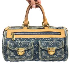 LOUIS VUITTON DENIM NEO SPEEDY BAG
