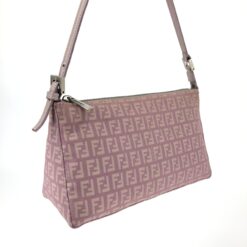 Alternative view of FENDI ZUCCA SHOULDER BAG