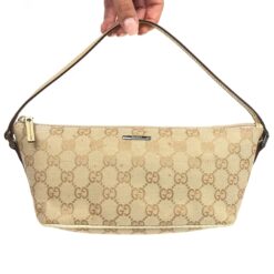 GUCCI MONOGRAM SHOULDER BAG