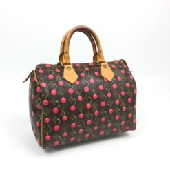 Alternative view of LOUIS VUITTON CHERRY TAKASHI MURAKAMI SPEEDY 25