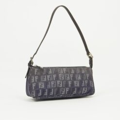 Alternative view of FENDI DENIM ZUCCA SHOULDER BAG