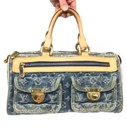 LOUIS VUITTON NEO SPEEDY DENIM BAG