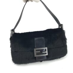 Alternative view of FENDI MINK FUR BAGUETTE BAG