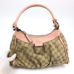 Alternative view of GUCCI ABBEY MONOGRAM SHOULDER BAG