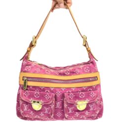 LOUIS VUITTON BAGGY PM DENIM SHOULDER BAG