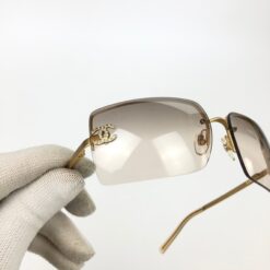 Alternative view of CHANEL RIMLESS SUNGLASSES