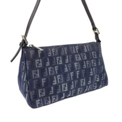 Alternative view of FENDI DENIM ZUCCA SHOULDER BAG