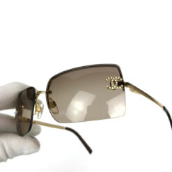 Alternative view of CHANEL RIMLESS SUNGLASSES