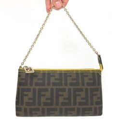 FENDI ZUCCA CHAIN BAG