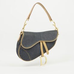 Alternative view of CHRISTIAN DIOR DENIM SADDLE BAG