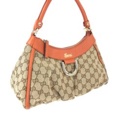 Alternative view of GUCCI ABBEY MONOGRAM SHOULDER BAG