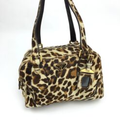 Alternative view of PRADA CALF HAIR LEOPARD SHOULDER BAG