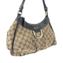 Alternative view of GUCCI ABBEY MONOGRAM SHOULDER BAG