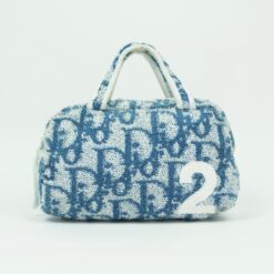 CHRISTIAN DIOR MONOGRAM TERRY CLOTH TOWEL BAG