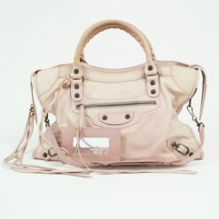 BALENCIAGA LIZARD EMBOSSED CITY BAG