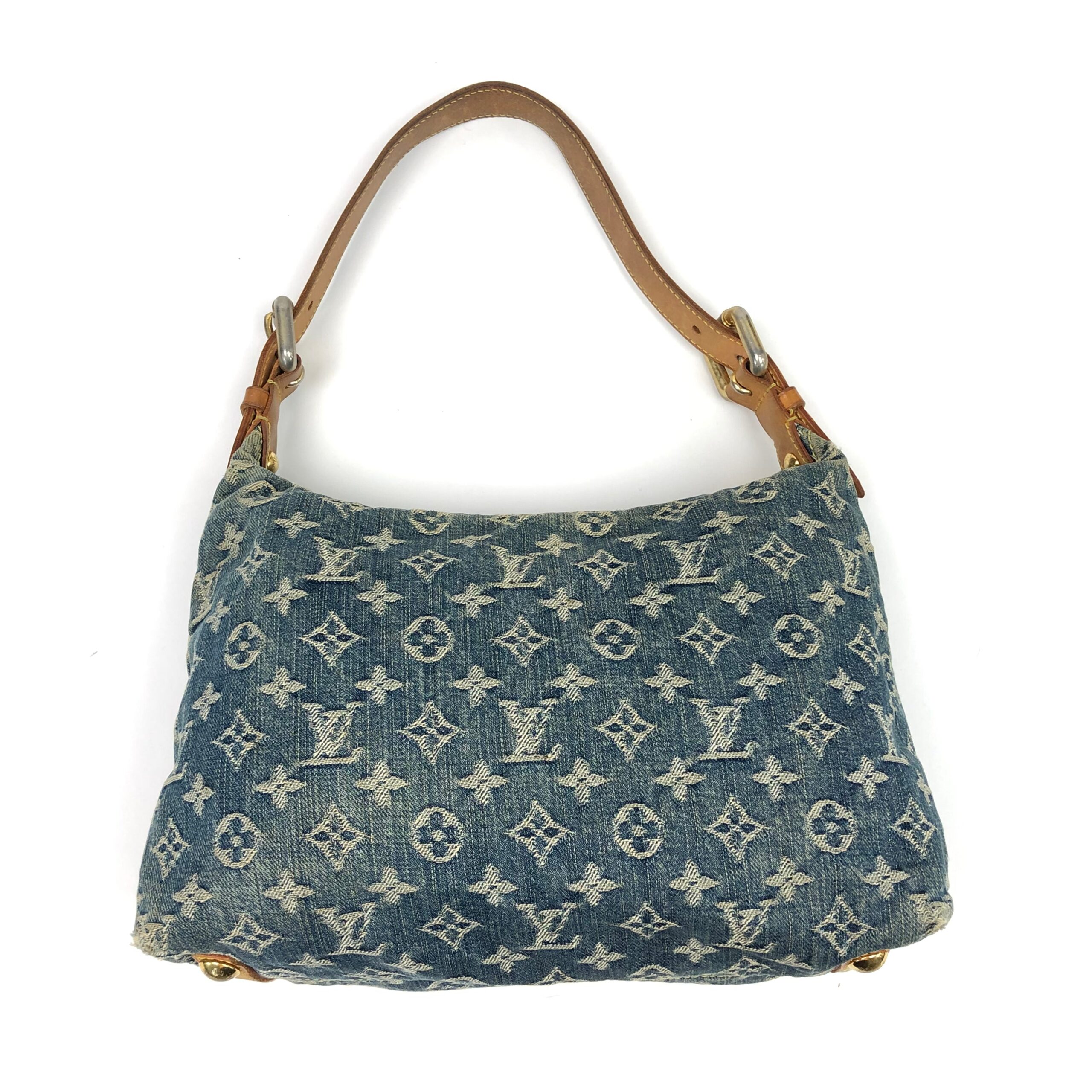 LOUIS VUITTON BAGGY PM DENIM SHOULDER BAG - Image 8