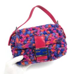 Alternative view of FENDI CROCHET BAGUETTE SHOULDER BAG