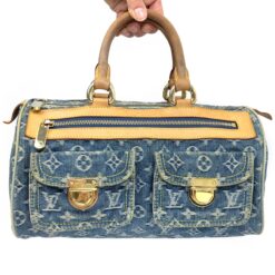 LOUIS VUITTON NEO SPEEDY DENIM BAG
