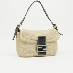 Alternative view of FENDI CROCHET BAGUETTE WITH DIAMANTÉ BUCKLE