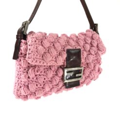 Alternative view of FENDI CROCHET BAGUETTE BAG
