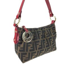 Alternative view of FENDI ZUCCA SHOULDER BAG