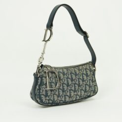 Alternative view of CHRISTIAN DIOR MONOGRAM BAG WITH SILVER HARDWARE