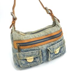 Alternative view of LOUIS VUITTON BAGGY PM DENIM SHOULDER BAG