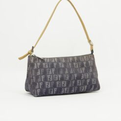 Alternative view of FENDI DENIM ZUCCA SHOULDER BAG
