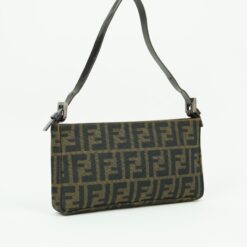 Alternative view of FENDI ZUCCA SHOULDER BAG