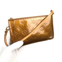 Alternative view of LOUIS VUITTON VERNIS POCHETTE SHOULDER BAG