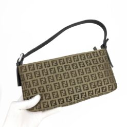 Alternative view of FENDI ZUCCA SHOULDER BAG