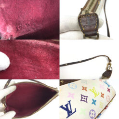 Alternative view of LOUIS VUITTON MULTI-COLOUR TEKASHI MURAKAMI POCHETTE BAG
