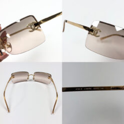 Alternative view of CHANEL RIMLESS SUNGLASSES