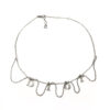 CHRISTIAN DIOR JEWELLED SPELL-OUT NECKLACE
