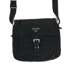PRADA NYLON BUCKLE CROSSBODY BAG