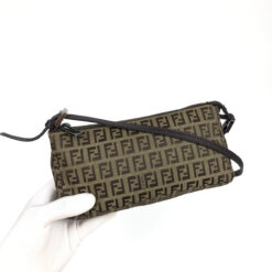 Alternative view of FENDI ZUCCA SHOULDER BAG