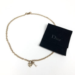 Alternative view of CHRISTIAN DIOR PADLOCK NECKLACE