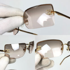 Alternative view of CHANEL RIMLESS SUNGLASSES