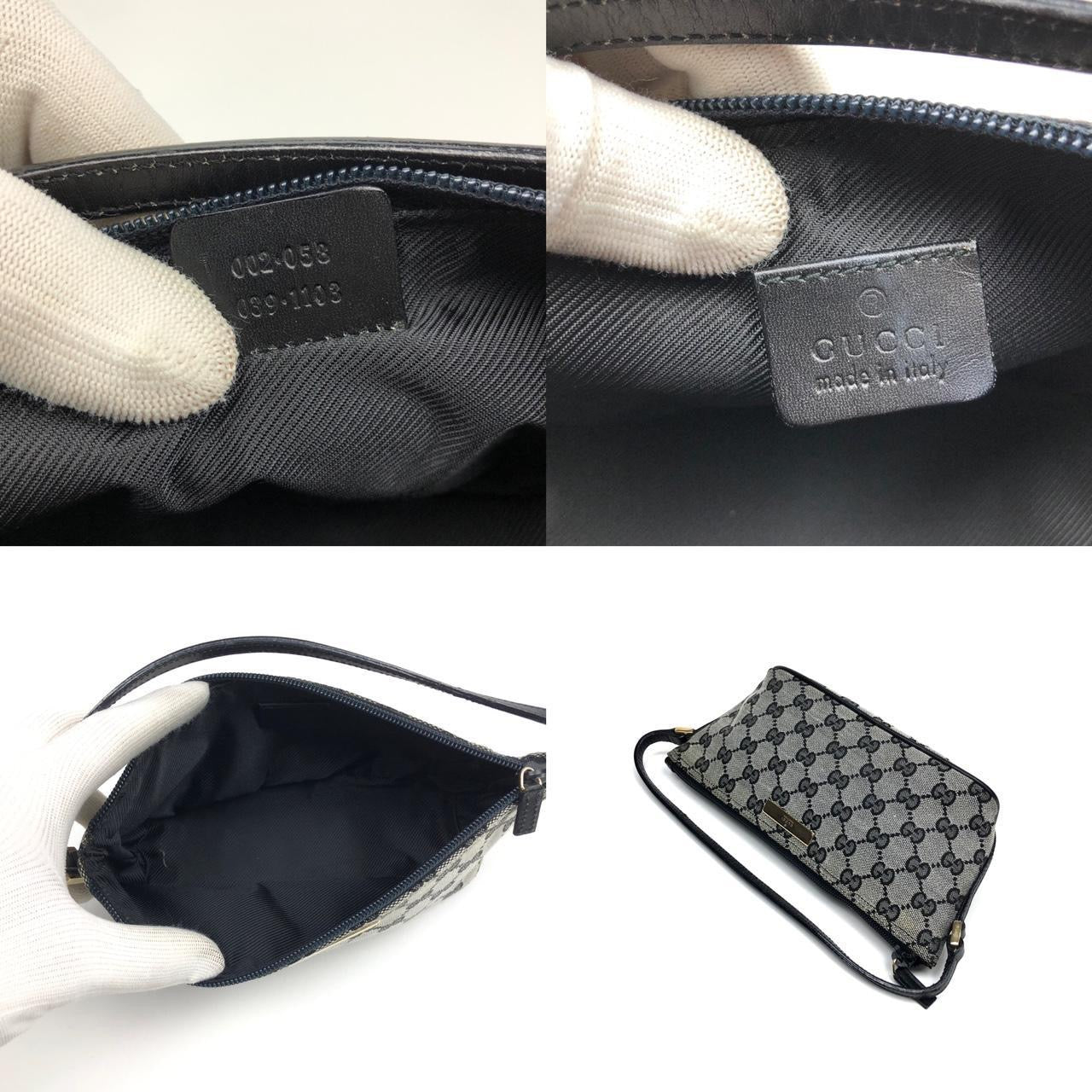 GUCCI MONOGRAM SHOULDER BAG - Image 4