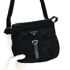 Alternative view of PRADA NYLON BUCKLE CROSSBODY BAG