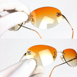 Alternative view of CHANEL RIMLESS SUNGLASSES