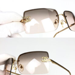 Alternative view of CHANEL RIMLESS SUNGLASSES