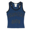 CHRISTIAN DIOR ‘CHRISTIAN DIOR’ GOTHIC LOGO TOP