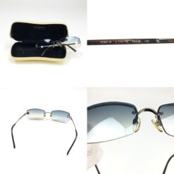 Alternative view of CHANEL BLUE GRADIENT SUNGLASSES