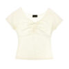 FENDI ZUCCA SHEER TOP