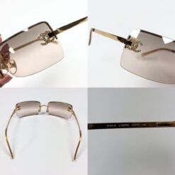 Alternative view of CHANEL RIMLESS SUNGLASSES